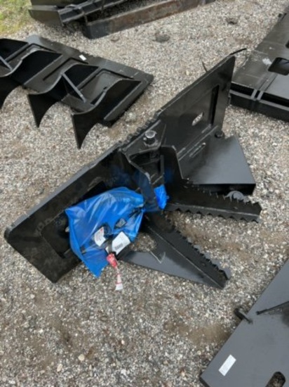 NEW SKID STEER TREE PULLER ATTACHMENT