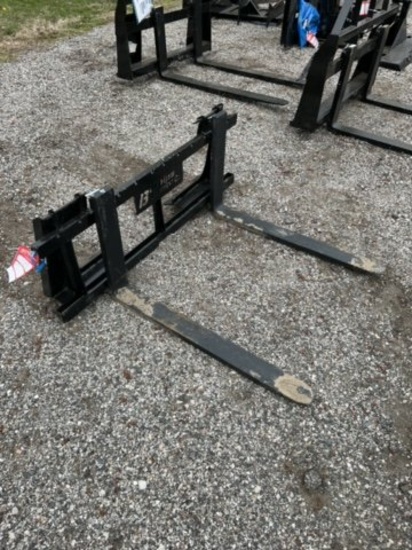 SKID STEER FORK ATTACHMENT, 36'' FORKS
