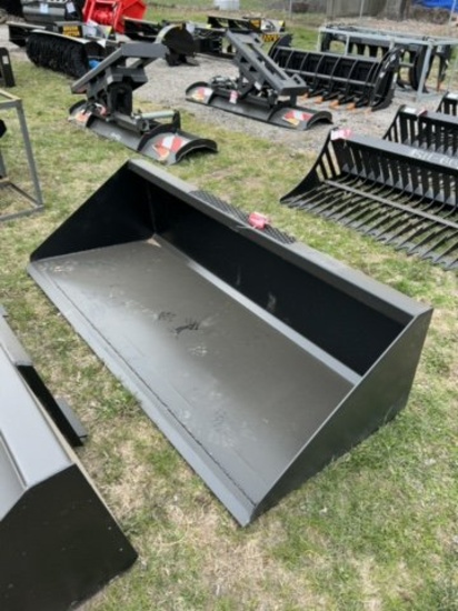 NEW SKID STEER BUCKET, 78''