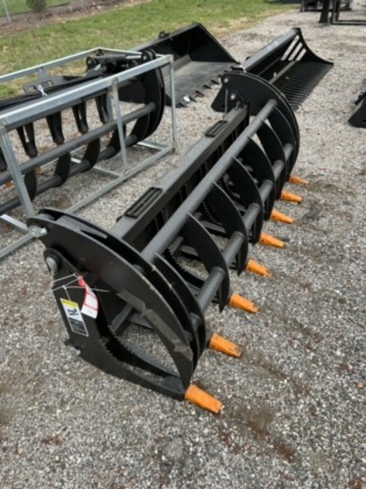 NEW SKID STEER BRUSH GRAPPLE, 78''