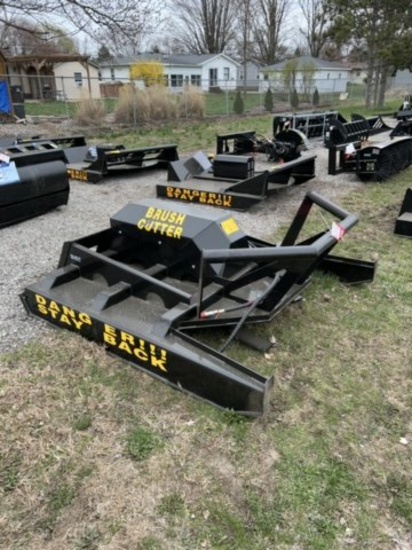 NEW 2024 TOPCAT HFRC HEAVY DUTY BRUSH CUTTER, SKID STEER MOUNT, 4-BLADES, 72'' WIDE