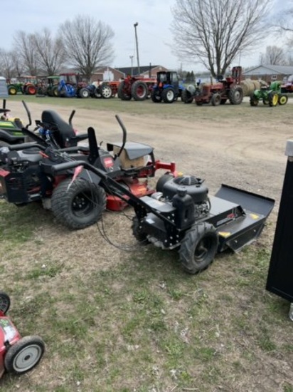 SWISHER PREDATOR 24'' BRUSH MOWER, BRIGGS & STRATTON GAS ENGINE, S/N: L123-018010