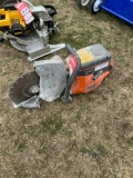 HUSQVARNA 770 GAS POWERED CONCRETE SAW
