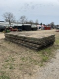 (4) CRANE MATS