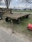 FLAT BED WAGON, 7' X 16', GEHL RUNNING GEAR