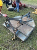 5' BRUSH HOG, 3PT, PTO
