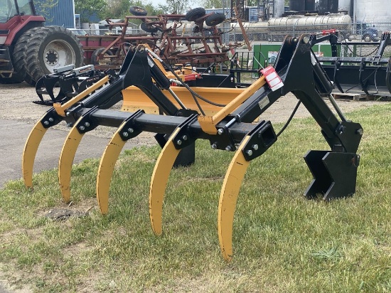 NEW/UNUSED 2024 INDUSTRIOUS AMERICA MODEL LG96 WELD-ON BALE GRAPPLE ARM