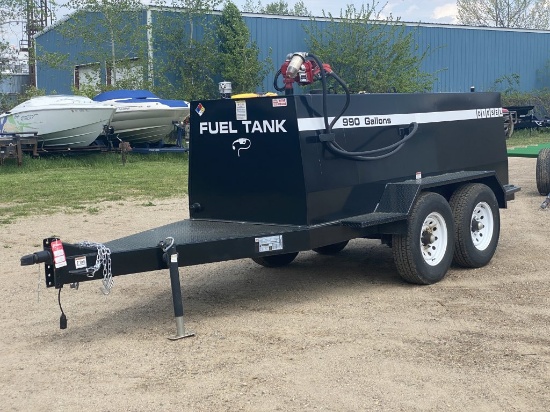 NEW/UNUSED 2024 INDUSTRIOUS AMERICA DIESEL FUEL TRAILER
