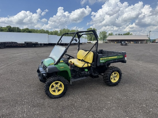 2015 John Deere XUV 855D Gator, OROPS, 23HP Diesel, CVT Transmission, Hi/Low/Reverse, Manual Dump Be