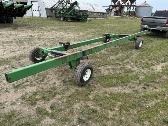 Unverferth HT25 Header Cart, 25' ~ Auction Manager: Jeremy Miedema - 616-460-7619, Equipment Contact