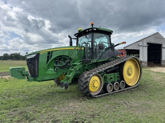 2012 John Deere 8335 RT Tractor, 335-HP Diesel Engine, IVS Transmission, (6) Hydraulic Remotes, PTO,