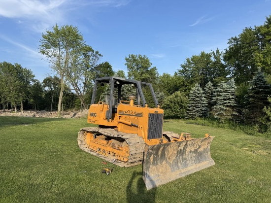 2014 Case 850G Crawler Dozer, Long Track Dozer, OROPS, Diesel Engine, 24'' SGP Tracks, 124'' BOCE 6-