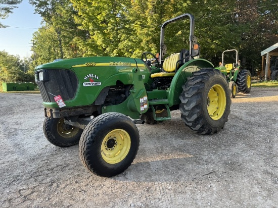 2006 JOHN DEERE 5525 TRACTOR, 2WD, 3PT, PTO, 2-REAR REMOTES, 2-MID ...
