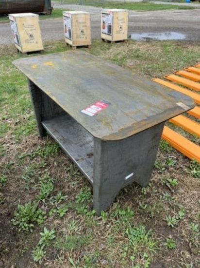 WELDING TABLE, 30'' X 57''