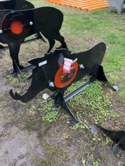WILD BOAR SHOOTING TARGET, 3/8'' AR500