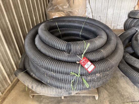 Rolls of drain tile