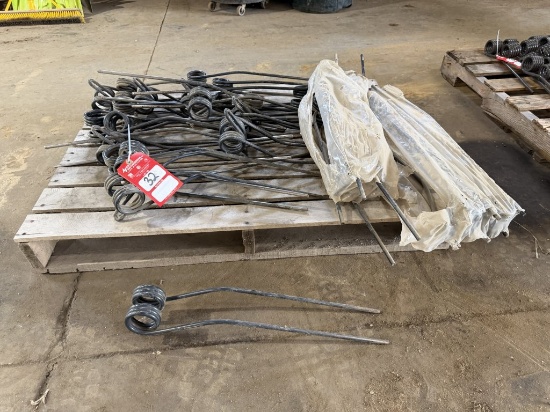 Hay rake teeth