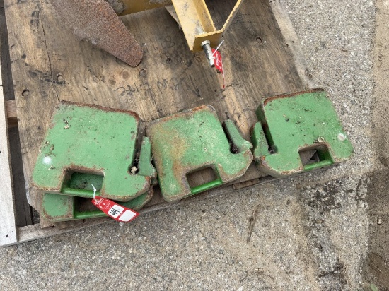 John Deere suitcase weights