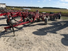 Kongskilde 0116 8-Bottom On-Land Trailer Plow, variable width, SN: 800089