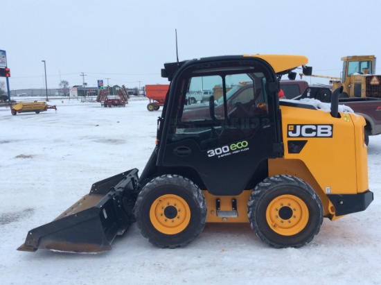 2016 JCB 300 Eco Steer Skid Steer