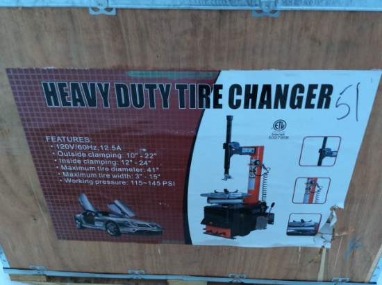 Heavy Duty Tire Changer