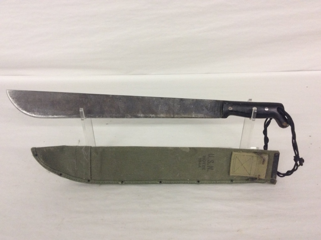 1945 US Legitimus Collins & Co. Machete | Guns & Military Artifacts Knives,  Blades & Tools Other Knives & Blades | Online Auctions | Proxibid