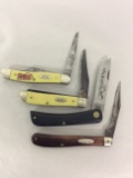 4 Case XX Pocket Knives