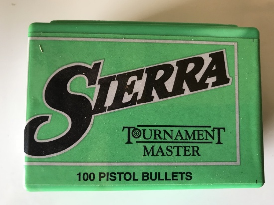 Sierra Sports Master 100 Pistol Bullets