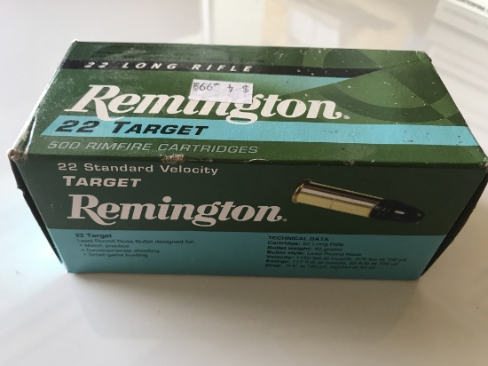 Remington .22 500 Rimfire Cartridges