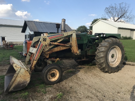 1963 Oliver 1800 C Gas Tractor w/Loader