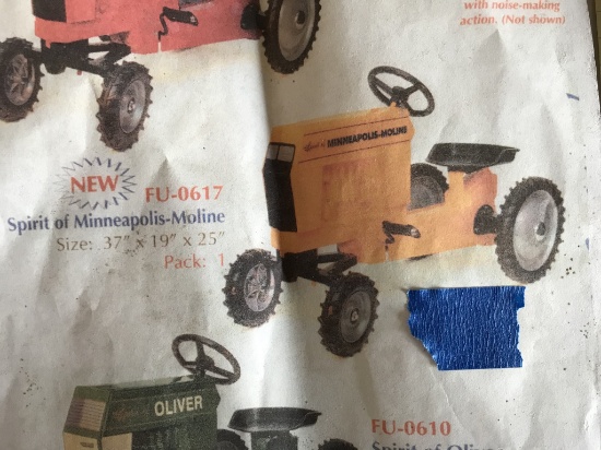 Spirit of Minneapolis-Moline Pedal Tractor