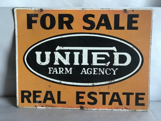 United Farm Agency Advertising Sign