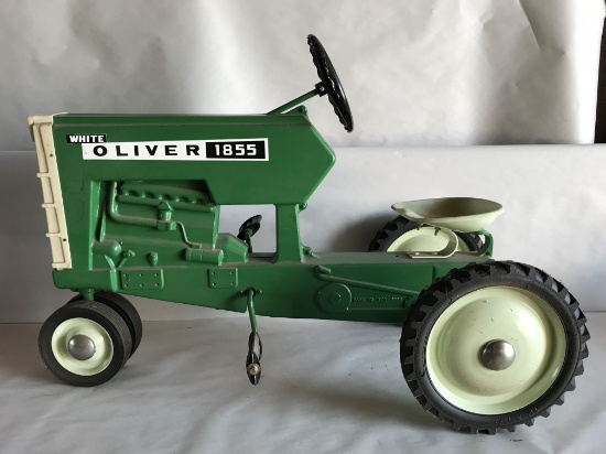 White Oliver 1855 Pedal Tractor