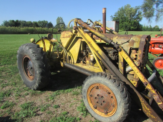 1950 Oliver 88 Industrial Gas Tractor w/Loader
