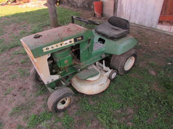 Oliver 75 Garden Tractor