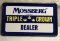 Mossberg Triple Crown Authorized Dealer Advertising Sign