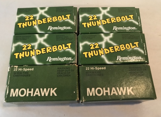 Remington Thunderbolt & Mohawk .22 LR Ammo