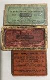 Remington Police Pos. .32Colt/Peters .32 /Winchester Primers Vintage Ammo/Boxes