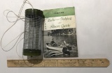 Indiana 1952 Fishing/Resort Guide 1953 Legal Fish Rule & Tin Bait Cage