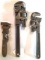 (3) Winchester Pipe Wrenches