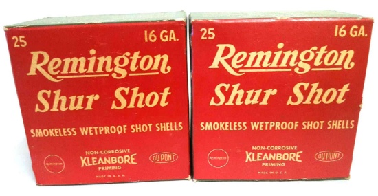 (2) Remington Shur Shot 16GA