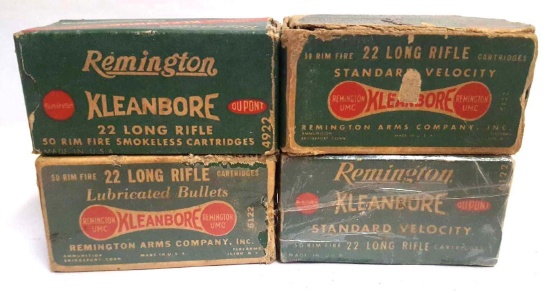 (4) Remington Kleanbore .22LR