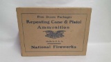 Repeating Cane & Pistol Ammunition 5 Dozen Packages Made in USA National Fireworks