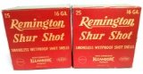 (2) Remington Shur Shot 16GA