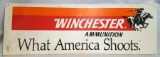 Winchester Advertising Plastic Sign