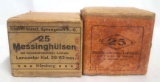 German (Messinghulsen) Lanc. Kal 28/63MM & Sporting Black Powder Cartridges 32CAL