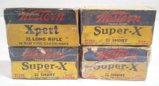 (4) Western Super X .22