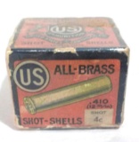 US All Brass .410 Shot Shells