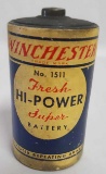 1954 Winchester HI-POWER Size D Battery
