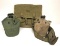 US Military Backpack & 2 Canteens